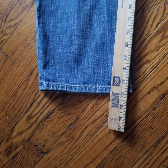 Joe's Jeans Men's 33x33 Rebel Fit Distressed Straight Leg Denim Blue Jeans - Picture 8 of 12